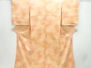 草花模様小紋着物